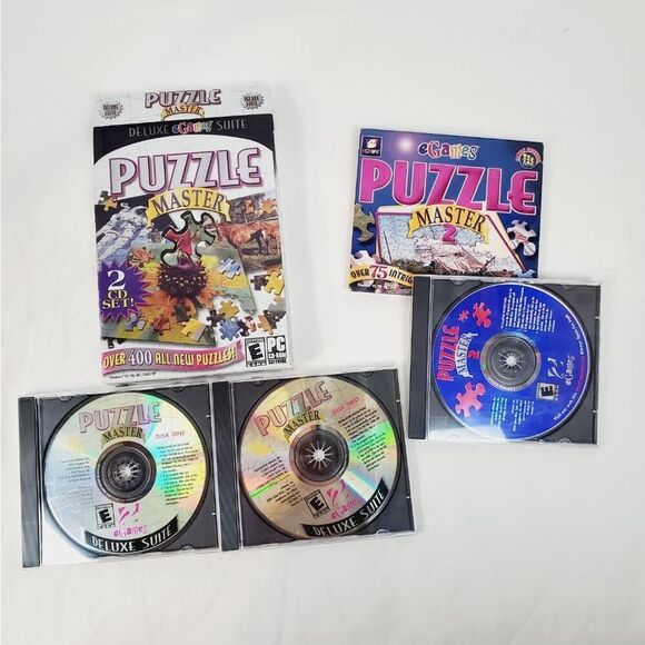 Puzzle Master 1 & 2 Egames CD-ROM GAME - Picture 6 of 7